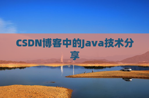 CSDN博客中的Java技术分享